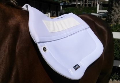 Ecogold jumper pad fits forward flap saddle