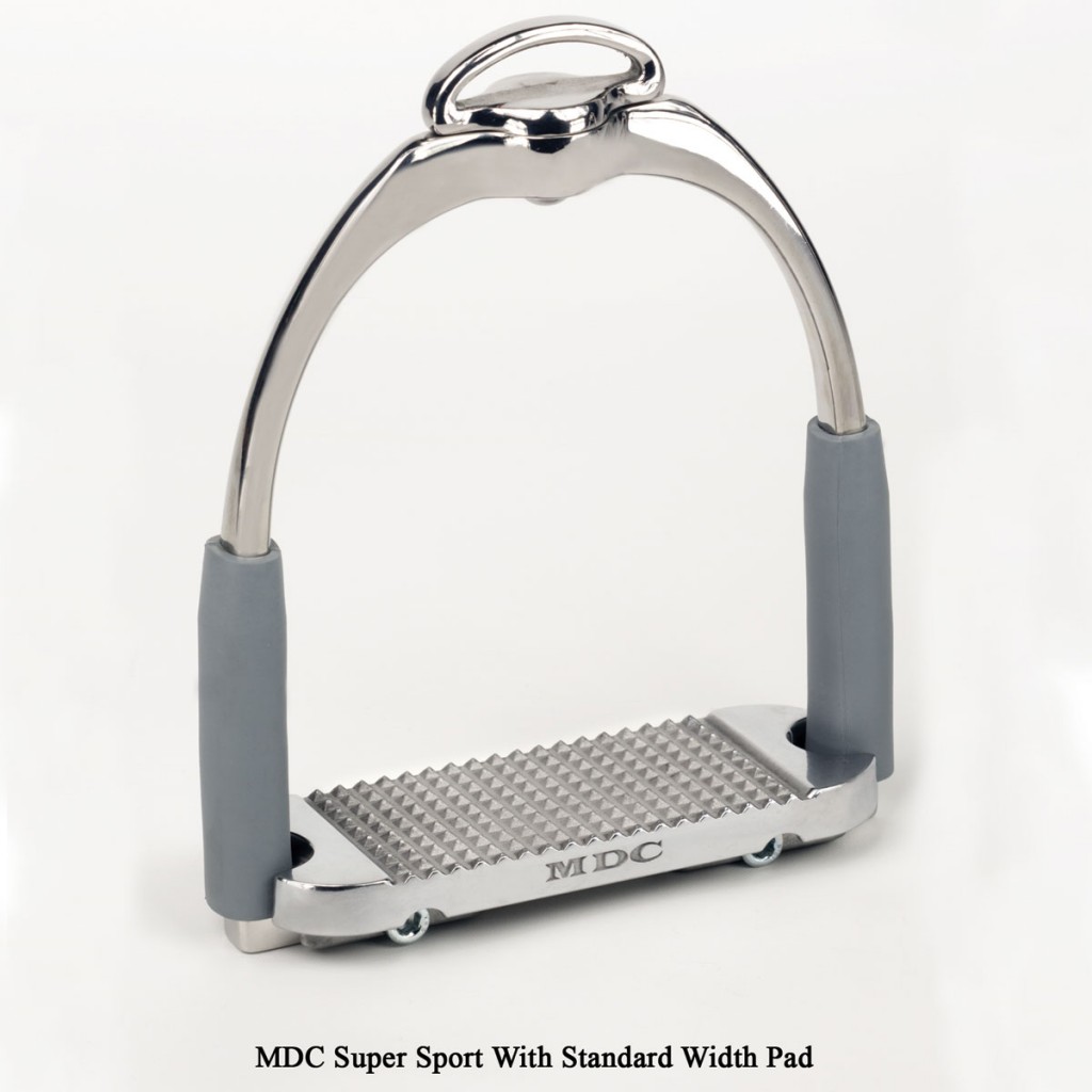 MDC Super sport stirrup iron with Standard Pad