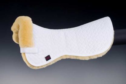 Christ lammfelle Half Pad with Standard Edge in White