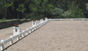 Full Set Dressage Arena Markers For 20x40m Or 20x60m Long Arena - Menage Letters