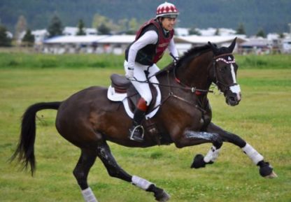 Jennifer McFall and High Times Majyk Boyd Martin Cross Country Boots