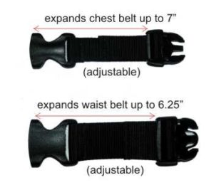 hit air vest buckle extender