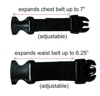 hit air vest buckle extender