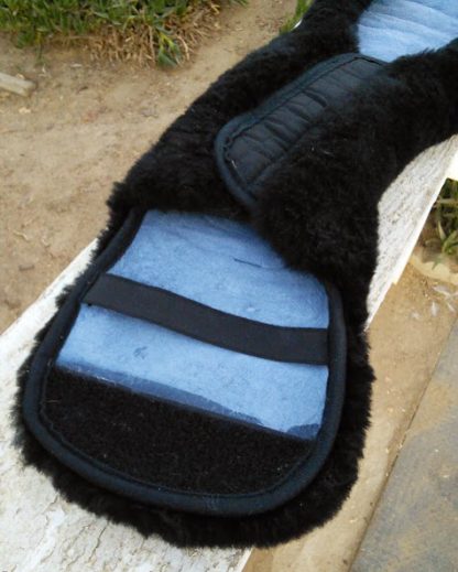 sheepskin girth cover