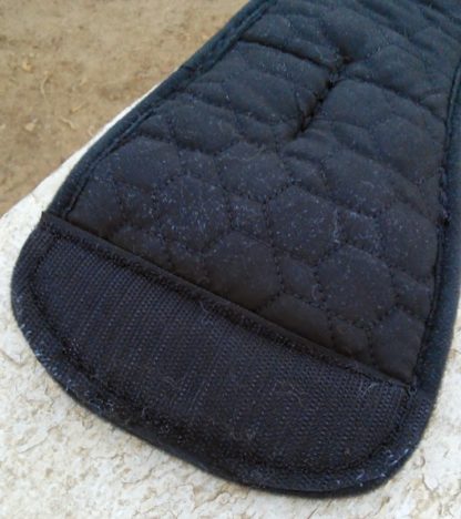 velcro connects girth detachable cover