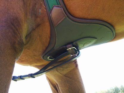 amerigo combination breastplate connection at girth