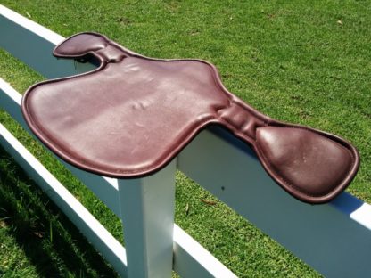 brown leather stud guard