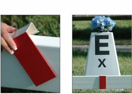 Dressage Markers Letters for 20x40ft or 20x60ft Arena Hard Wearing Grade LARGE 