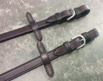 eventing reins buckle end