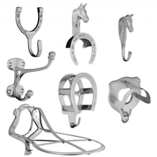 chrome bridle hooks