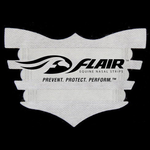 Flair Equine Strisce Nasali Per Cavalli – Confezione Da 6, Supporto Respiratorio Per Atleti Equini, Adesivo Delicato