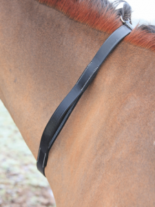 horse neck strap leather