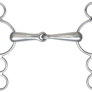 shires 3 ring gag bit