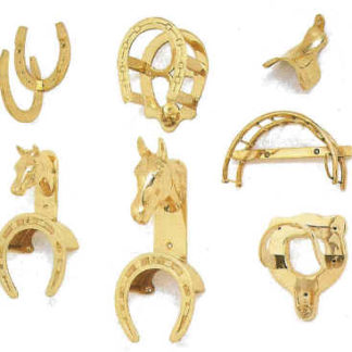 Brass Bridle Hooks, Brackets, and Fixtures by Burlingham