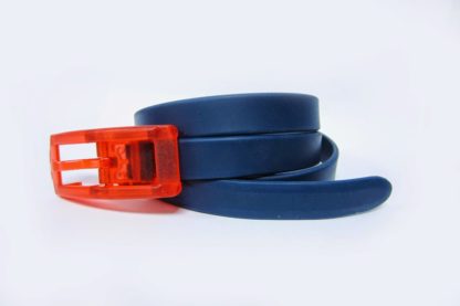 C4 Belt skinny blue red