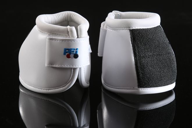 kevlar bell boots white