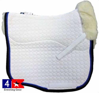 mattes eurofit dressage pad with blue pipe