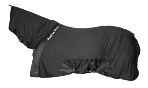 back on track neck cover stock image