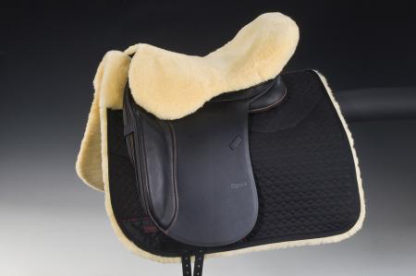 Sheepskin Seat Saver for English Saddles