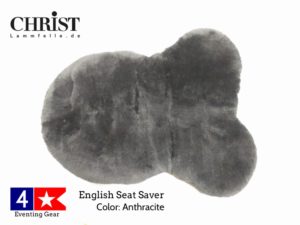 christ lammfelle anthracite english sheepskin seat saver