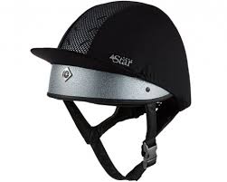 Charles Owen 4 Star Skull Cap in Black or Heat Resistant Silver