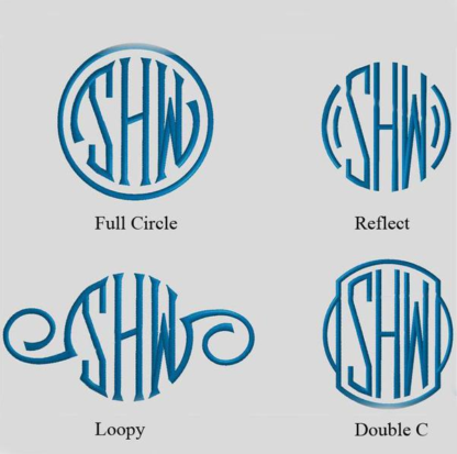 Circle Monograms