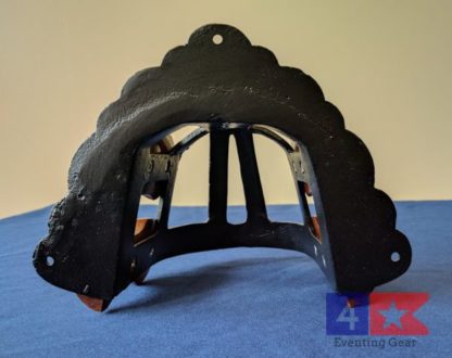 cast iron and wood bridle holder