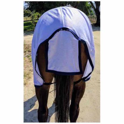 horse fly sheet with tail flap