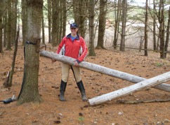 Field Jumps Timber Tie