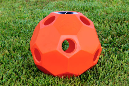 hay ball slow feeder orange